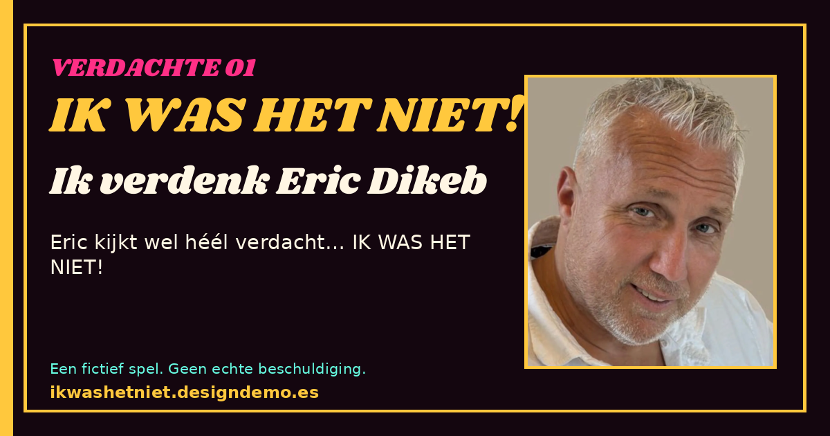 Deelkaart voor Eric Dikeb